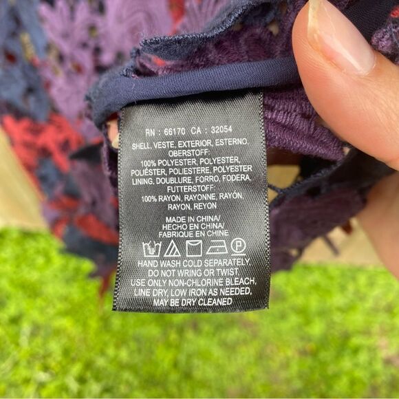 Anthropologie Moulinette Soeurs Harvest Blooms Crocheted floral Unlined dress - Picture 7 of 9